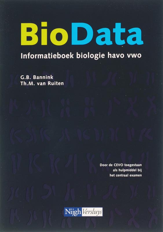9789042528819 BioData Biologie Havo vwo Informatieboek