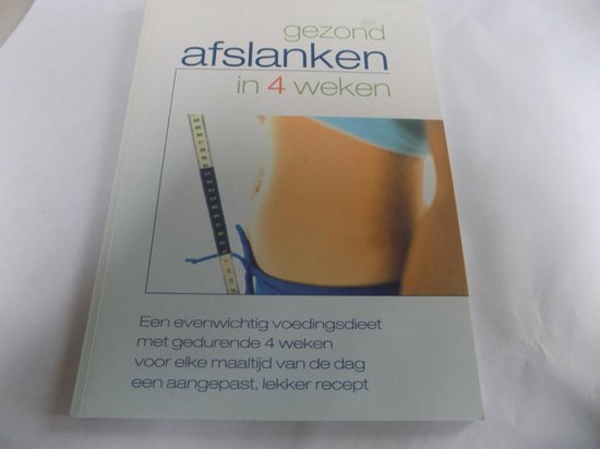 9789043809979 Gezond afslanken in 4 weken
