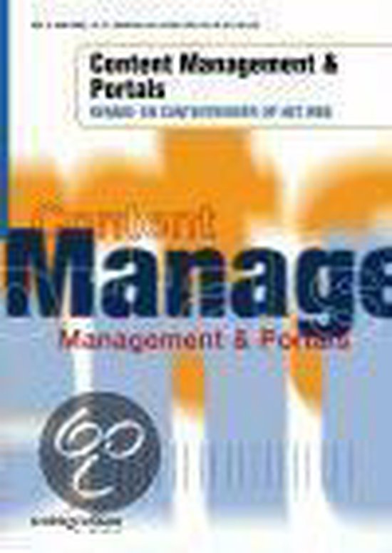 9789044006872 Content Management  Portals