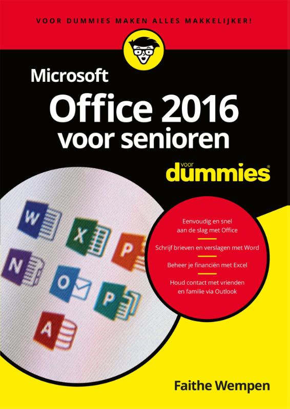 9789045353166 Voor Dummies     Microsoft Office 2016 voor senioren voor Dummies