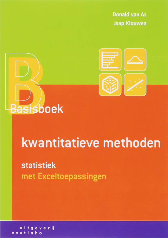 9789046900697 Basisboek Kwantitatieve Methoden Statistiek