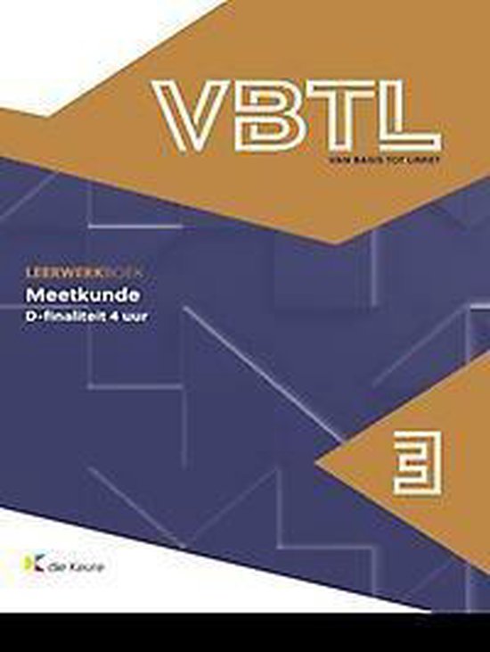 VBTL 3   leerwerkboek meetkunde D 4 uur