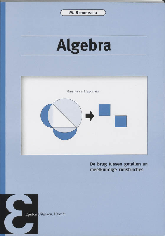 9789050410380 Algebra  druk 1