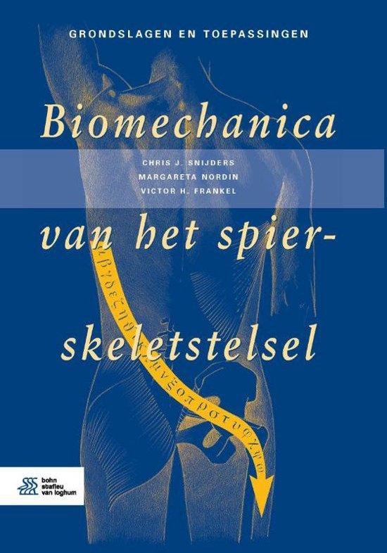 Biomechanica van het spier-skeletstelsel 