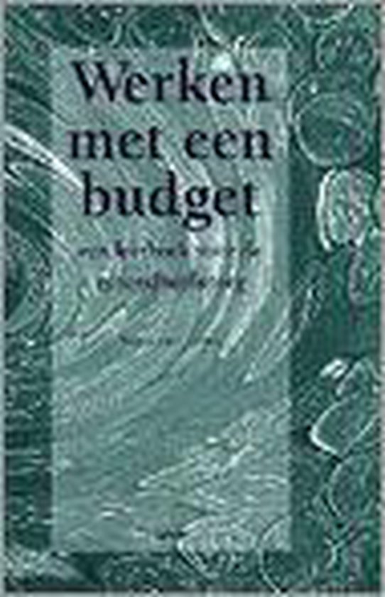 9789051895216 Werken met een budget