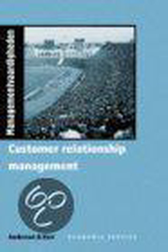 9789052614168 Customer Relationship Management
