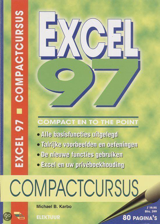 9789053810965-Excel-97-compactcursus