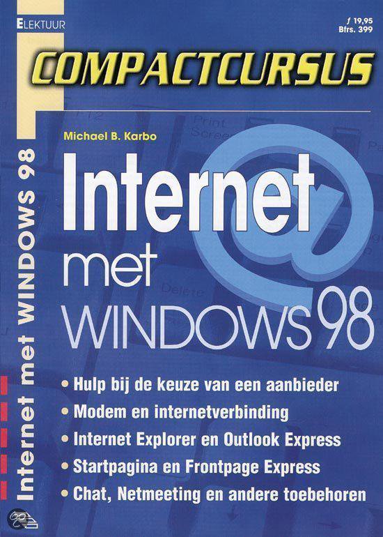 9789053811337-Internet-met-Windows-98