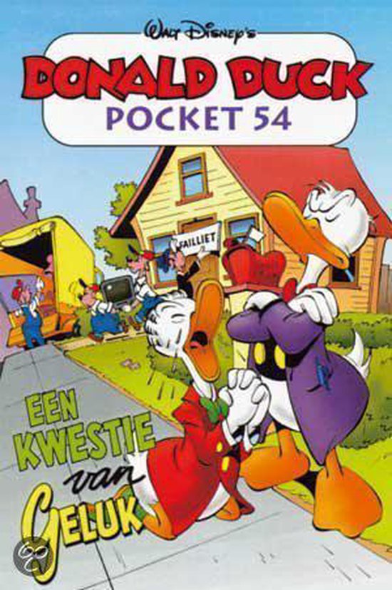 9789054284871-Donald-Duck-Pocket-054-Een-kwestie-van-geluk