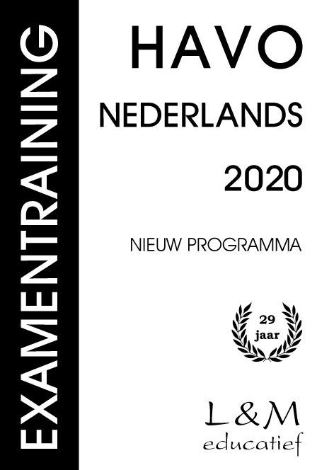 9789054894223 Examentraining Havo Nederlands 2020