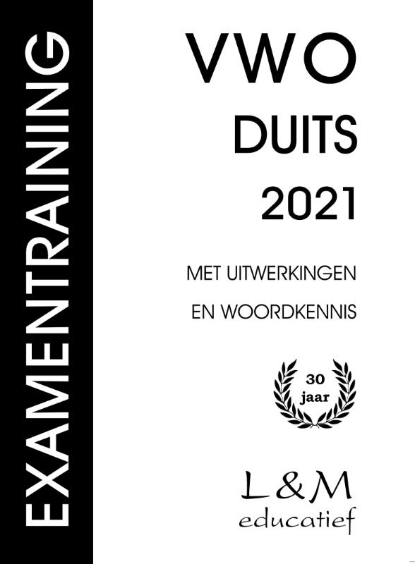 9789054894254 Examentraining Vwo Duits 2021