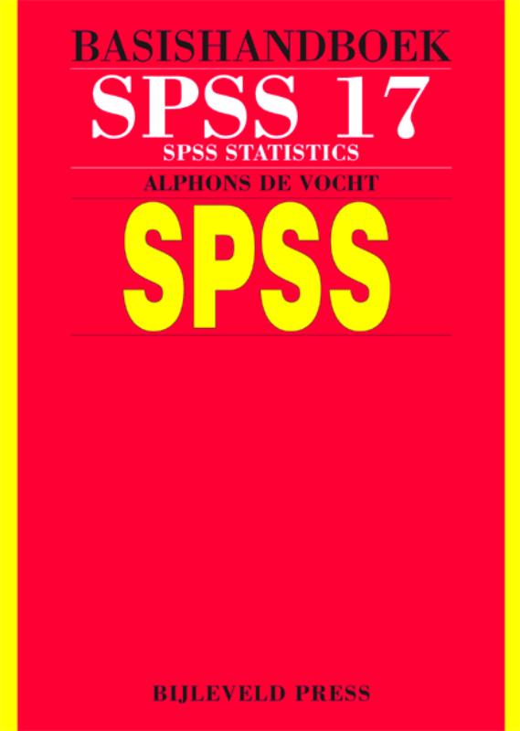 9789055481880 Basishandboek SPSS 17