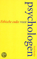 9789057121791 Ethische codes voor psychologen  druk 1