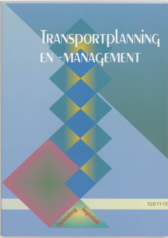 9789057668166 Transportplanning en management  CLO 1112  druk 1