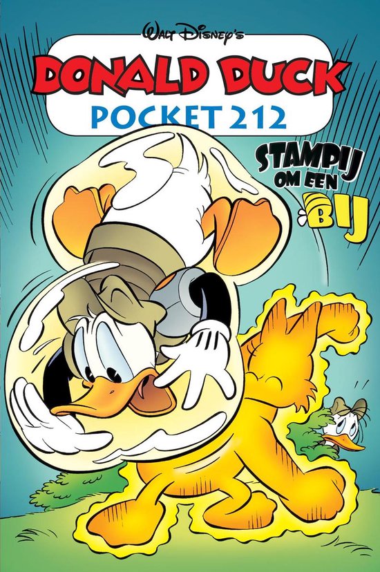 9789058552297-Donald-Duck-pocket-Stampij-om-een-bij