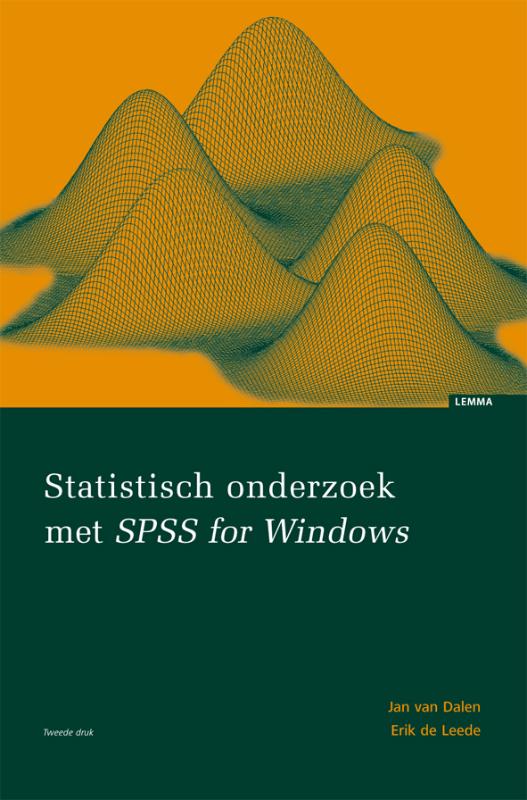 9789059312661 Statistisch onderzoek met SPSS for Windows