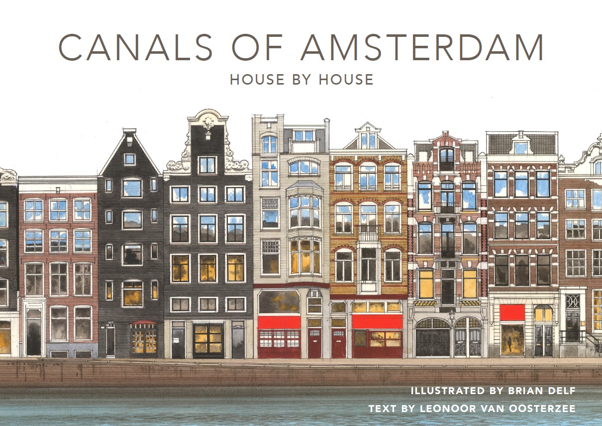 9789059375437 The canals of Amsterdam  House by house
