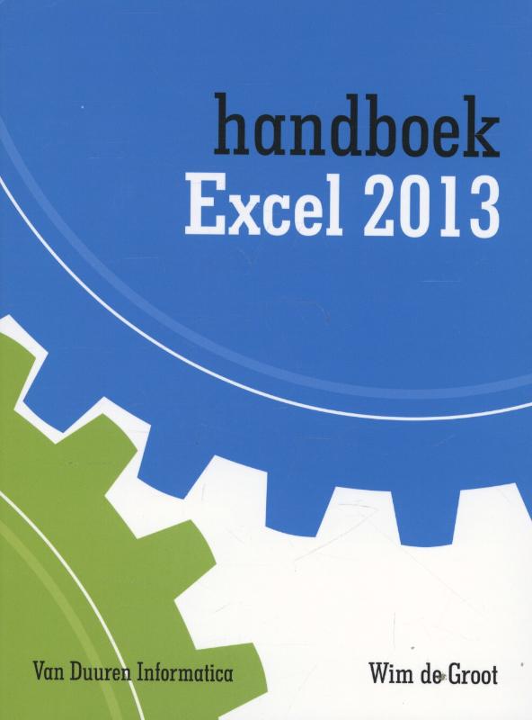 9789059406056 Handboek Excel   2013