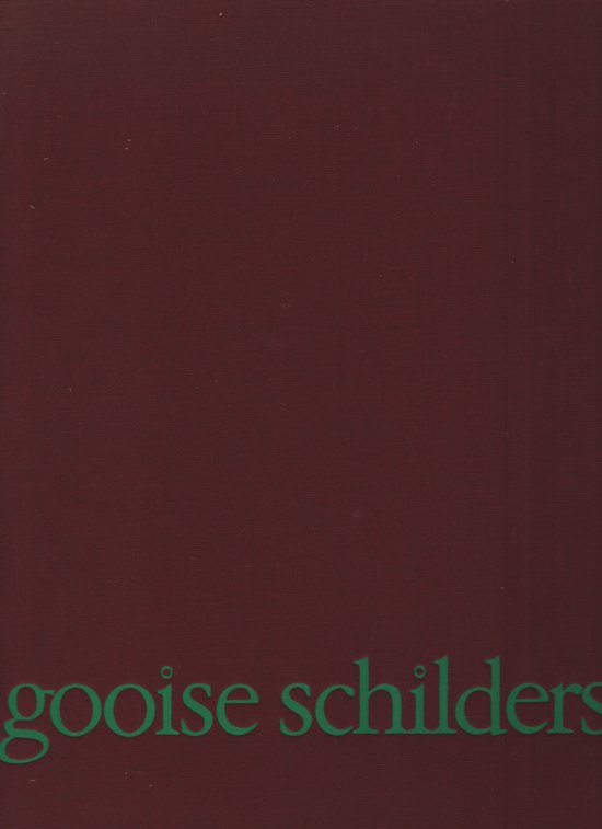 9789060100561-Gooise-schilders-nederlands