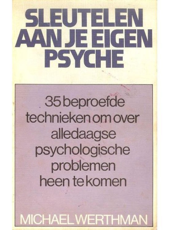 9789061202264 Sleutelen aan je eigen psyche