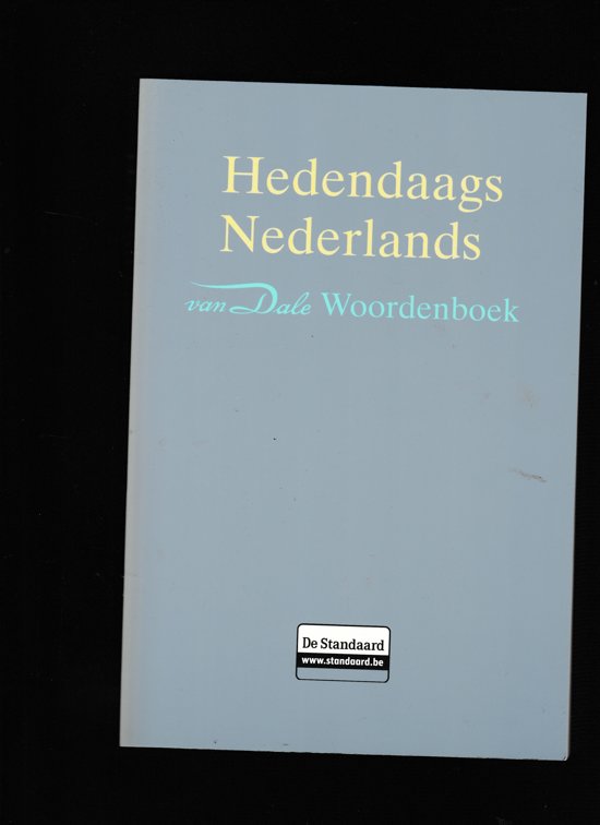 9789066482012 Van Dale handwoordenboek van hedendaags Nederlands