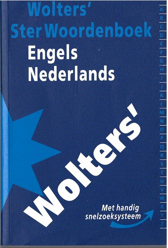 9789066486669 Wolters ster woordenboek EngelsNederlands