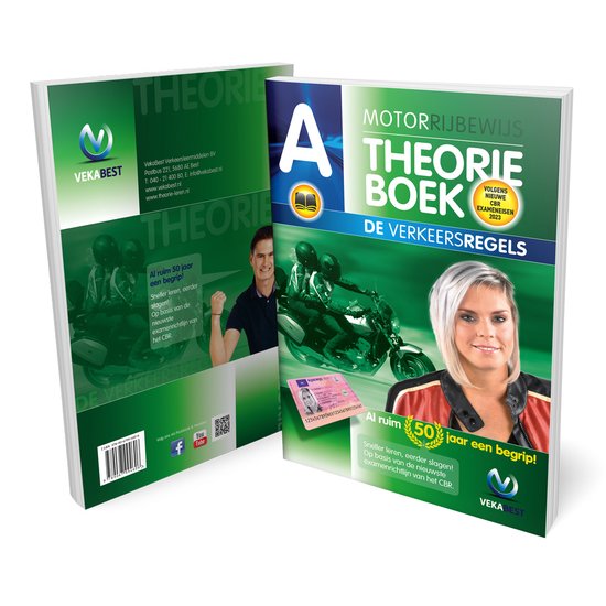 9789067994606-Motor-Theorieboek-2023--Rijbewijs-A--CBR-Theorie-Boek--VekaBe