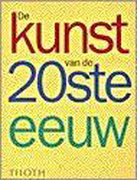 9789068682168-Kunst-van-de-20ste-eeuw