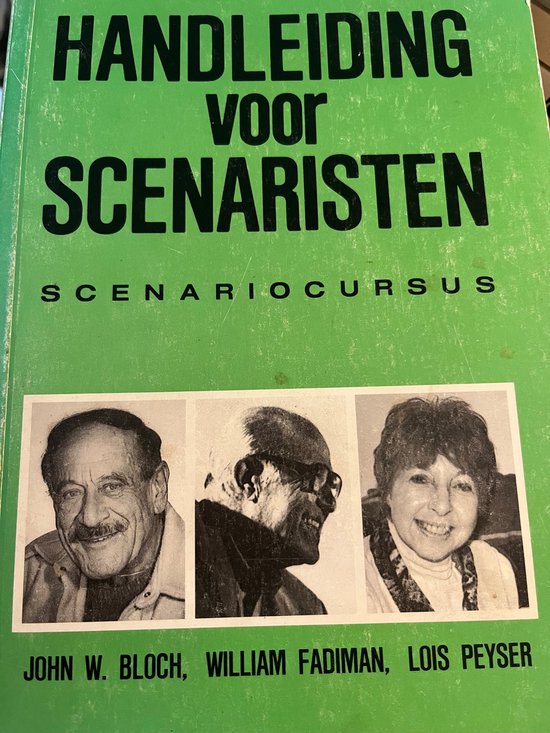 9789071778063 Handleiding voor scenaristen