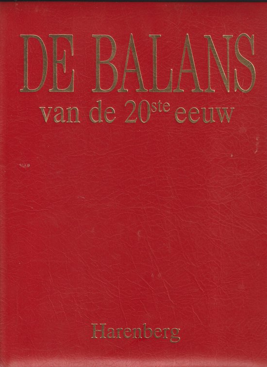 9789073942240 De balans van de 20ste eeuw