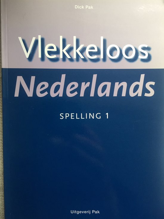 9789077018026-Vlekkeloos-Nederlands