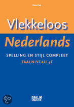 9789077018583 Vlekkeloos Nederlands taalniveau 4F