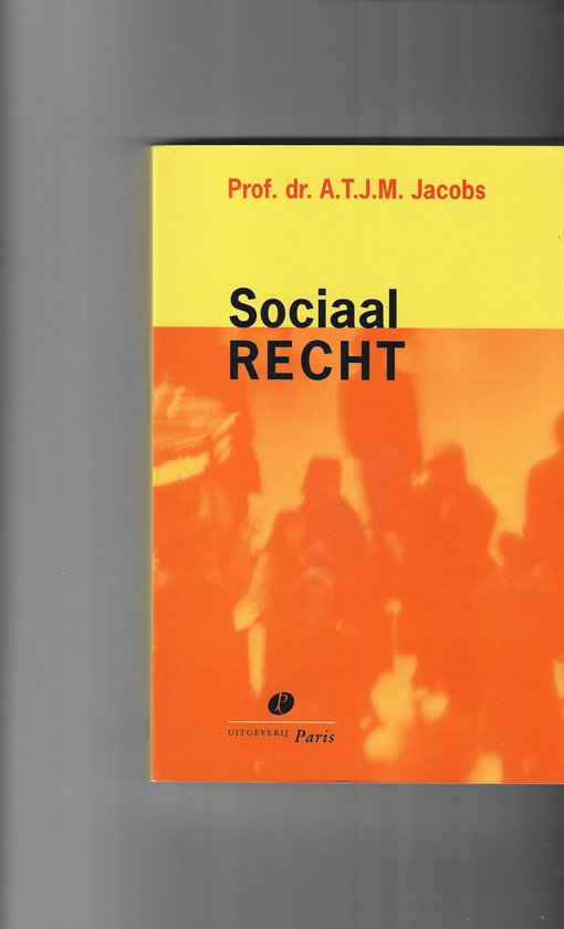 9789077320334 Sociaal Recht