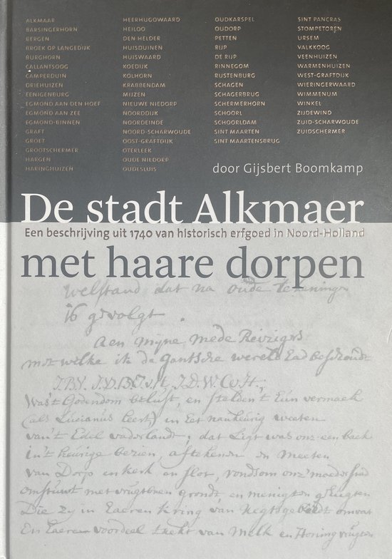 9789078381365-De-Stadt-Alkmaer-Met-Haare-Dorpen