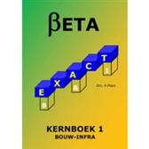 9789078386186 Kernboek 1 Beta Exact Bouwinfra
