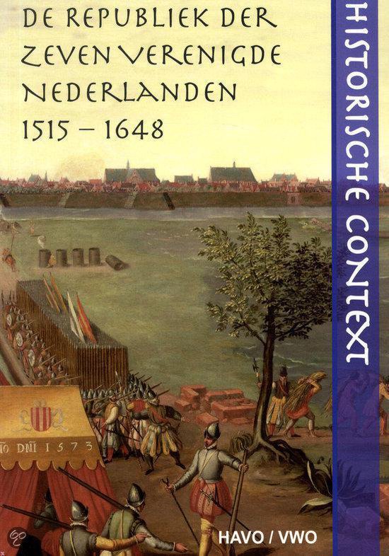 9789080982239-Historische-Context-Republiek-1515-1648-havo-editie