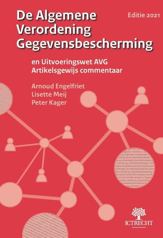 9789082083484 Handboek De Algemene Verordening Gegevensbescherming GDPR  editie 2021