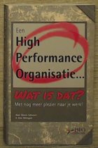 9789082205909 Een high performance organisatie