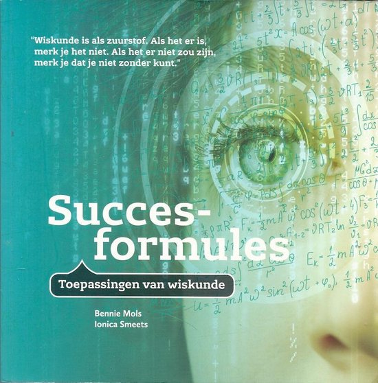 9789082323504 Succesformules Toepassingen van wiskunde