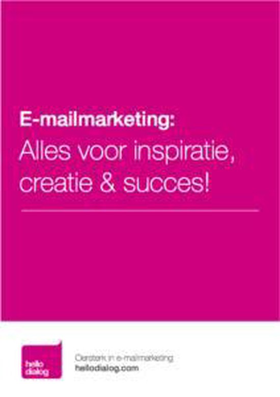 9789082332001 Emailmarketing Alles voor inspiratie creatie  succes