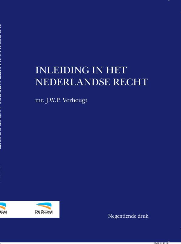 9789082849509 Inleiding in het Nederlandse recht