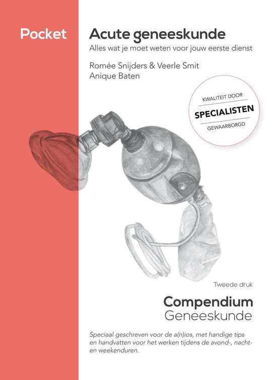9789083050805-Pocketversie-Compendium-Geneeskunde-Acute-Geneeskunde