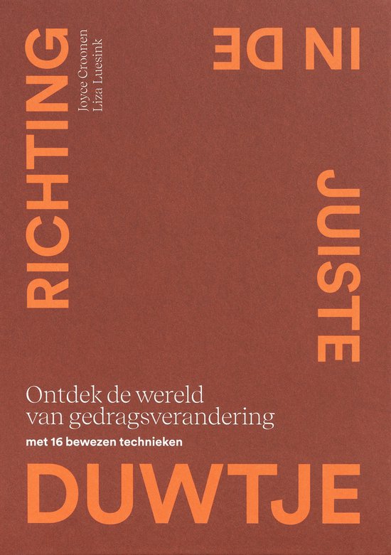 9789083195209 Duwtje in de juiste richting