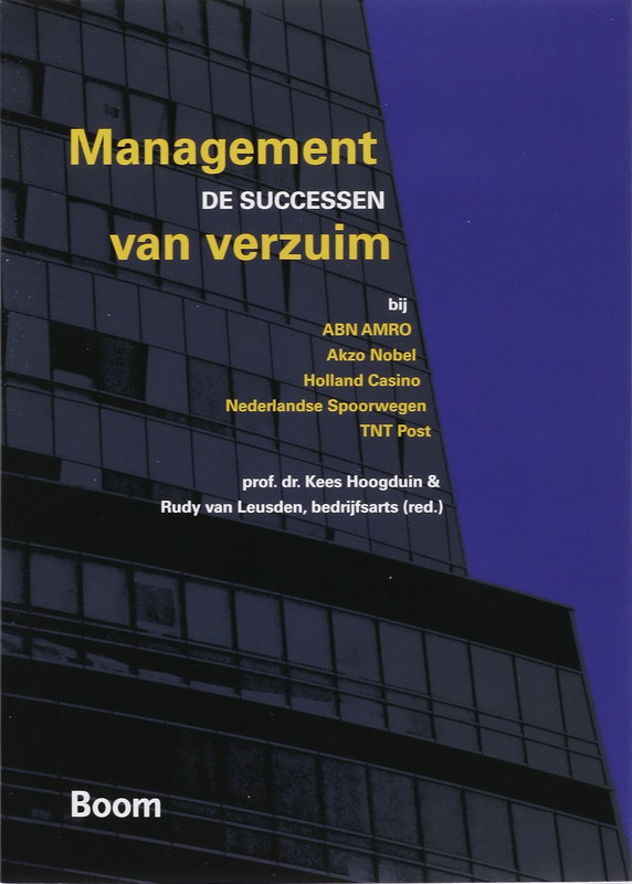 9789085063391 Management Van Verzuim