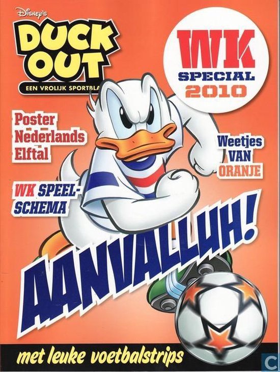 9789085747444-Duck-Out-WK-Boek-met-stripverhalen