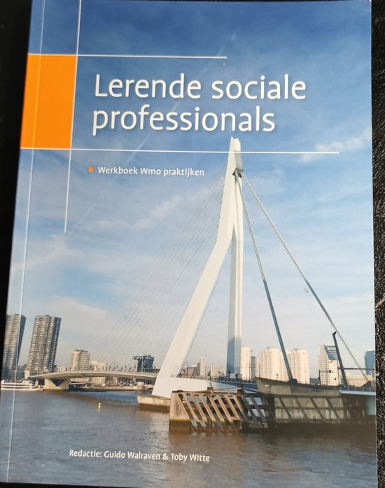 9789088691225 Lerende sociale professionals  Hogeschool Rotterdam