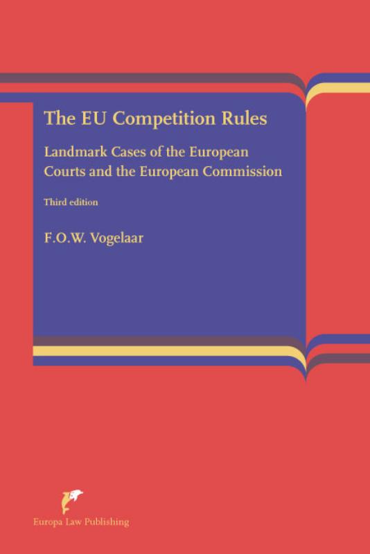 9789089520913 The EU Competition Rules