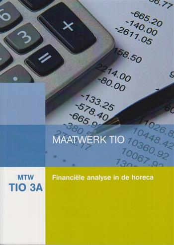 9789400216013 MTW TIO 3A Financile analyse in de horeca