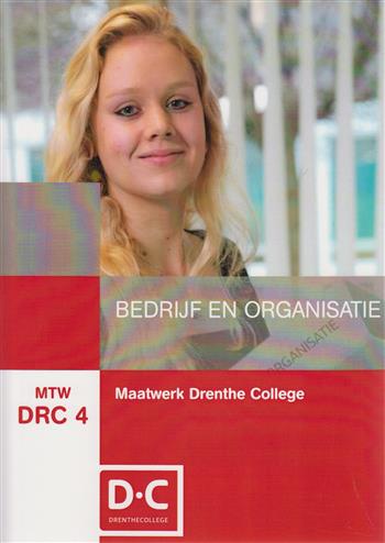 9789400217928 Maatwerk Drenthe College Bedrijf en organisatie MTW DRC 4