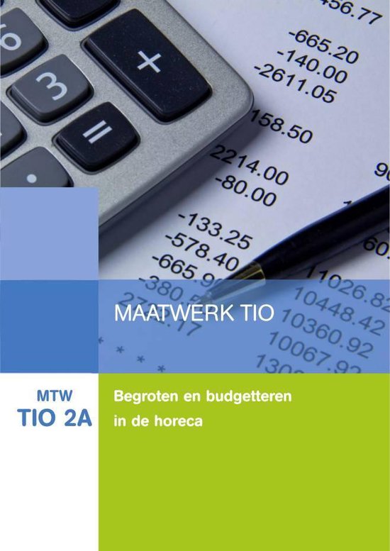 MTW TIO 2A  Maatwerk TIO 2 Begroten en budgett